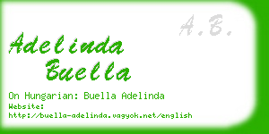 adelinda buella business card